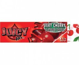 Juicy Jay's ochucené krátké papírky, Very cherry, 32ks/bal.